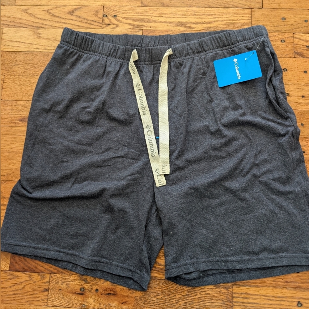 NWT Columbia Men's Blue Gray Leisure Shorts